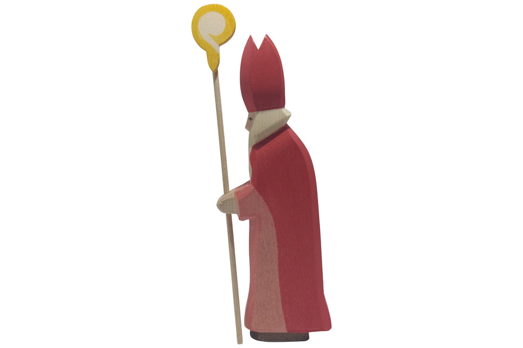 Ostheimer Figur St. Nikolaus mit Stab