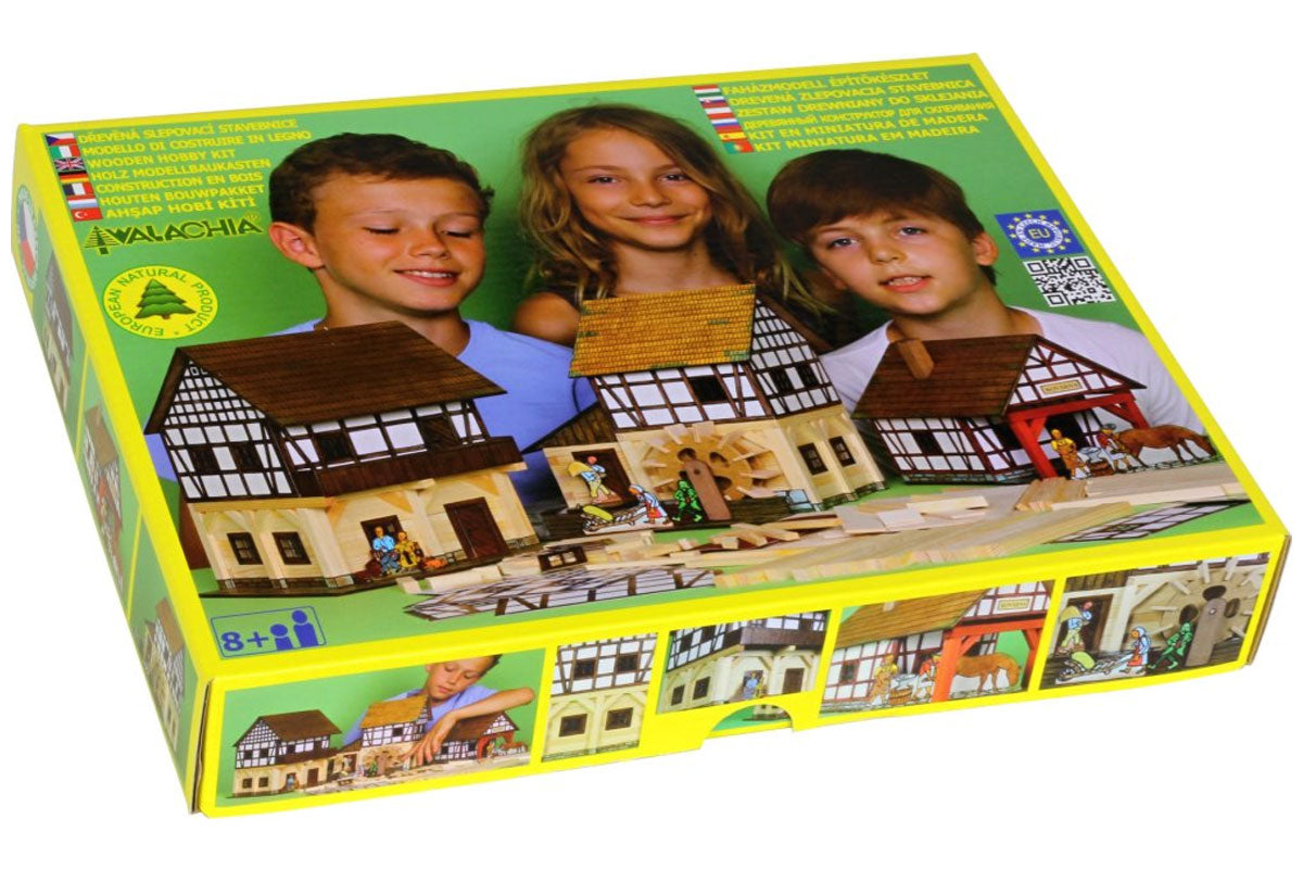 Walachia Holzbaukasten Fachwerk Schmiede