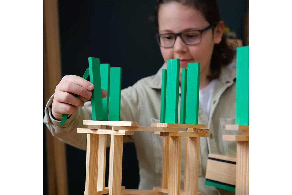 KAPLA 40er Box hellgrün