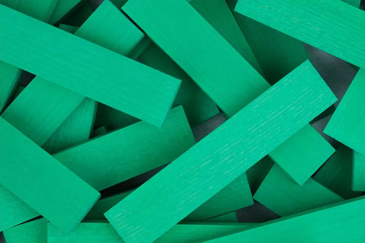 KAPLA 40er Box hellgrün