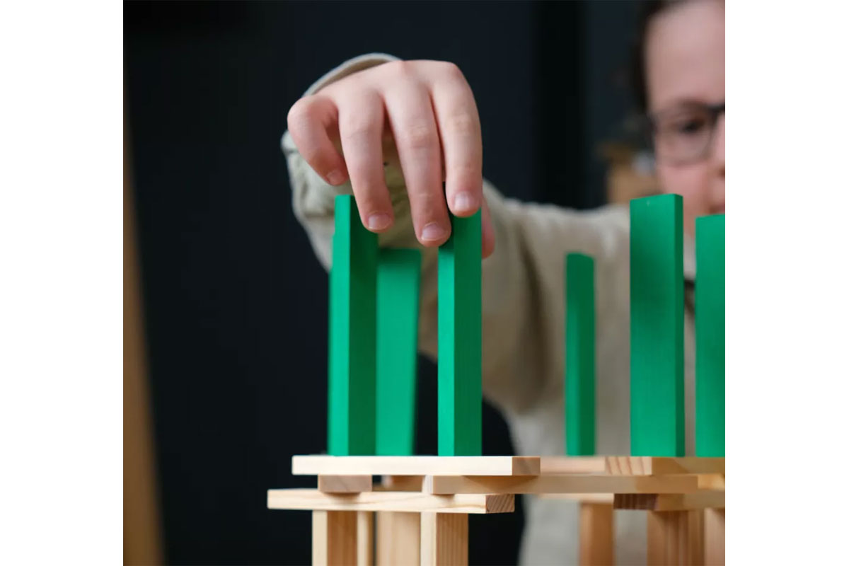 KAPLA 40er Box hellgrün