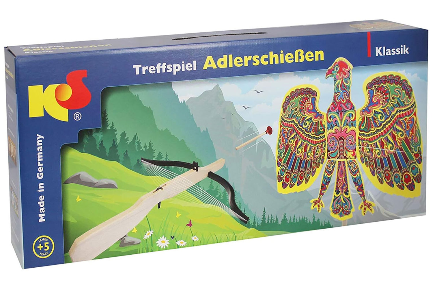 Adlerschießen mit Armbrust und Adler original DDR