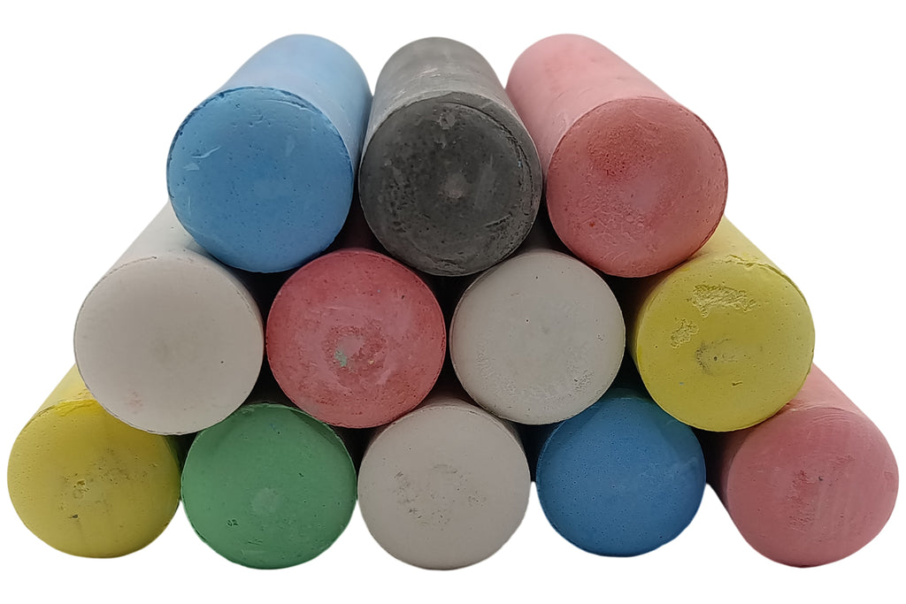 Malefix Straßenmalkreide bunt 12 Stück