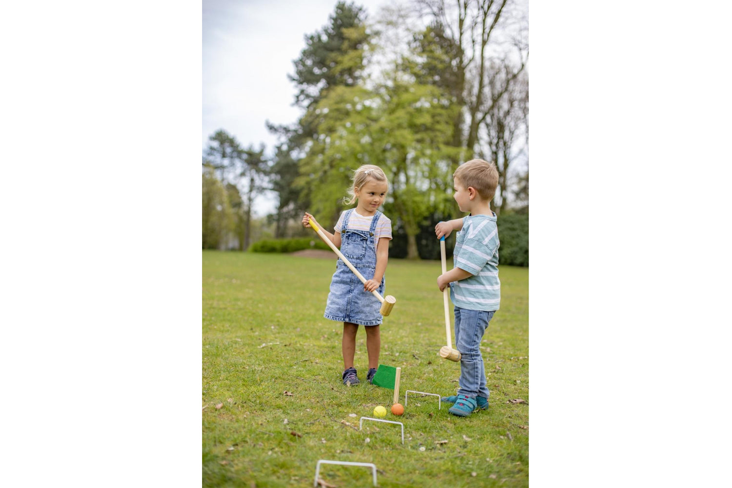 Eichhorn Outdoor Krocket Spiel