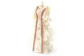Dolls House Miniatur Brautkleid auf Mannequin