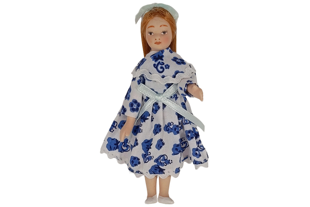 Dolls House Miniatur Puppe Megan 11,5 cm hoch