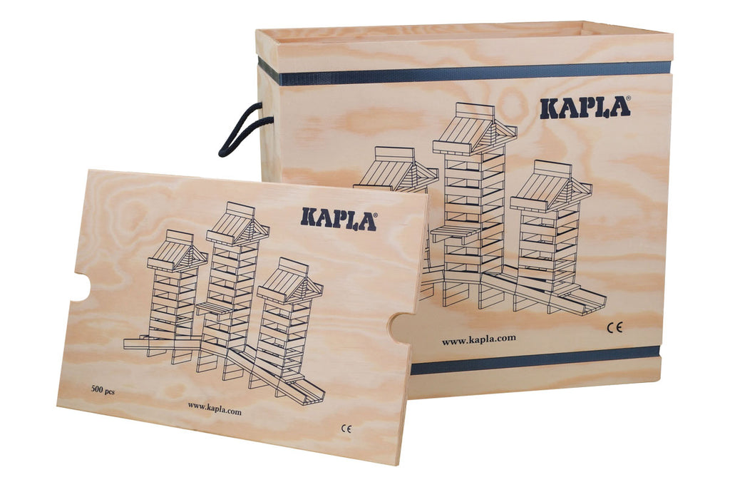 KAPLA 500er Baustein Kasten natur