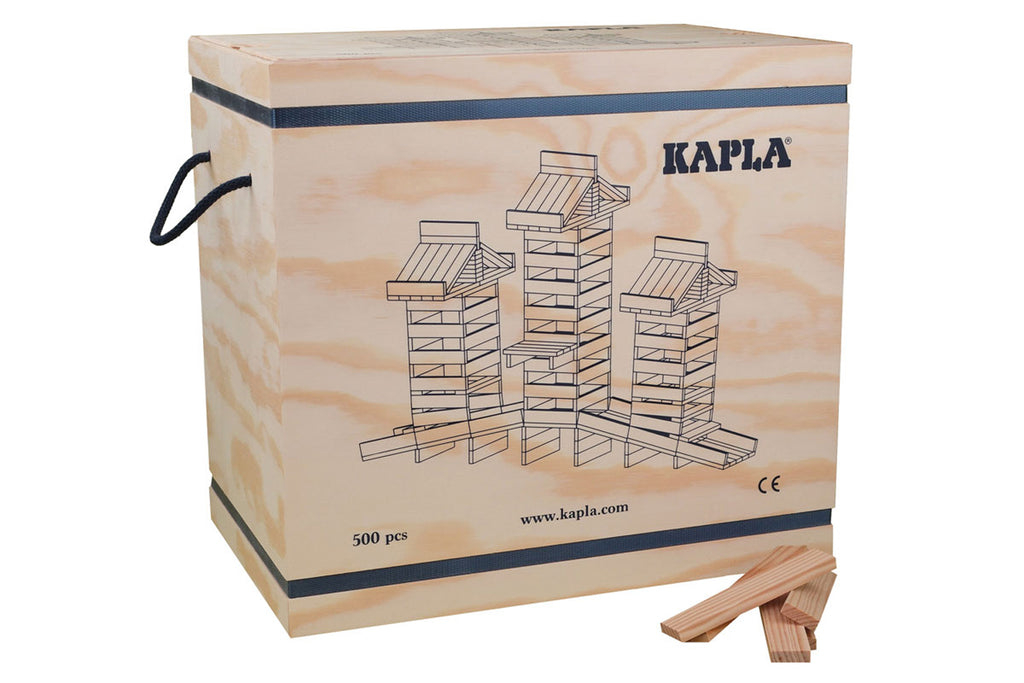 KAPLA 500er Baustein Kasten natur