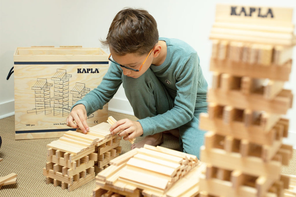 KAPLA 500er Baustein Kasten natur