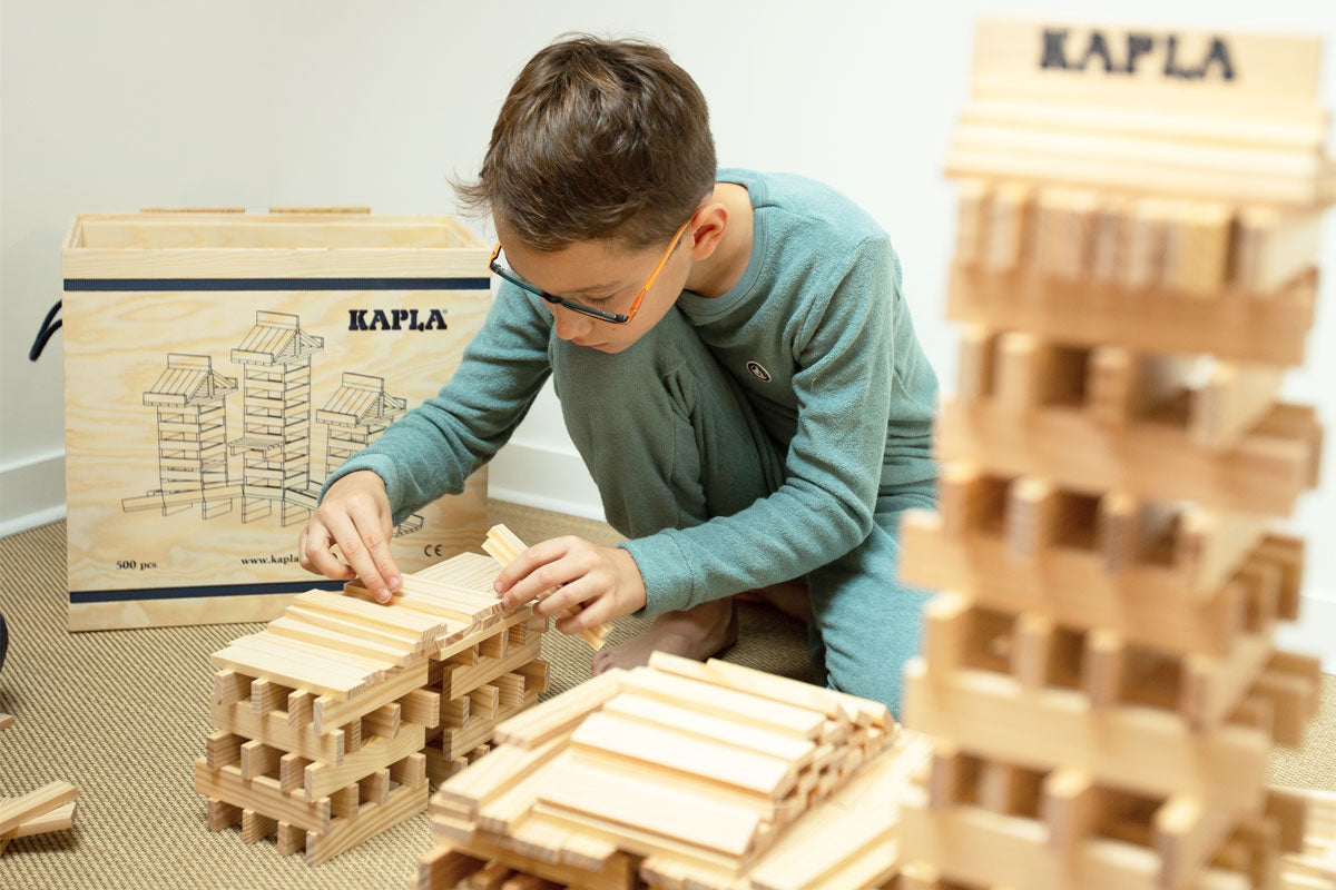 KAPLA 500er Baustein Kasten natur