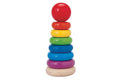 PlanToys Stapelringturm bunt