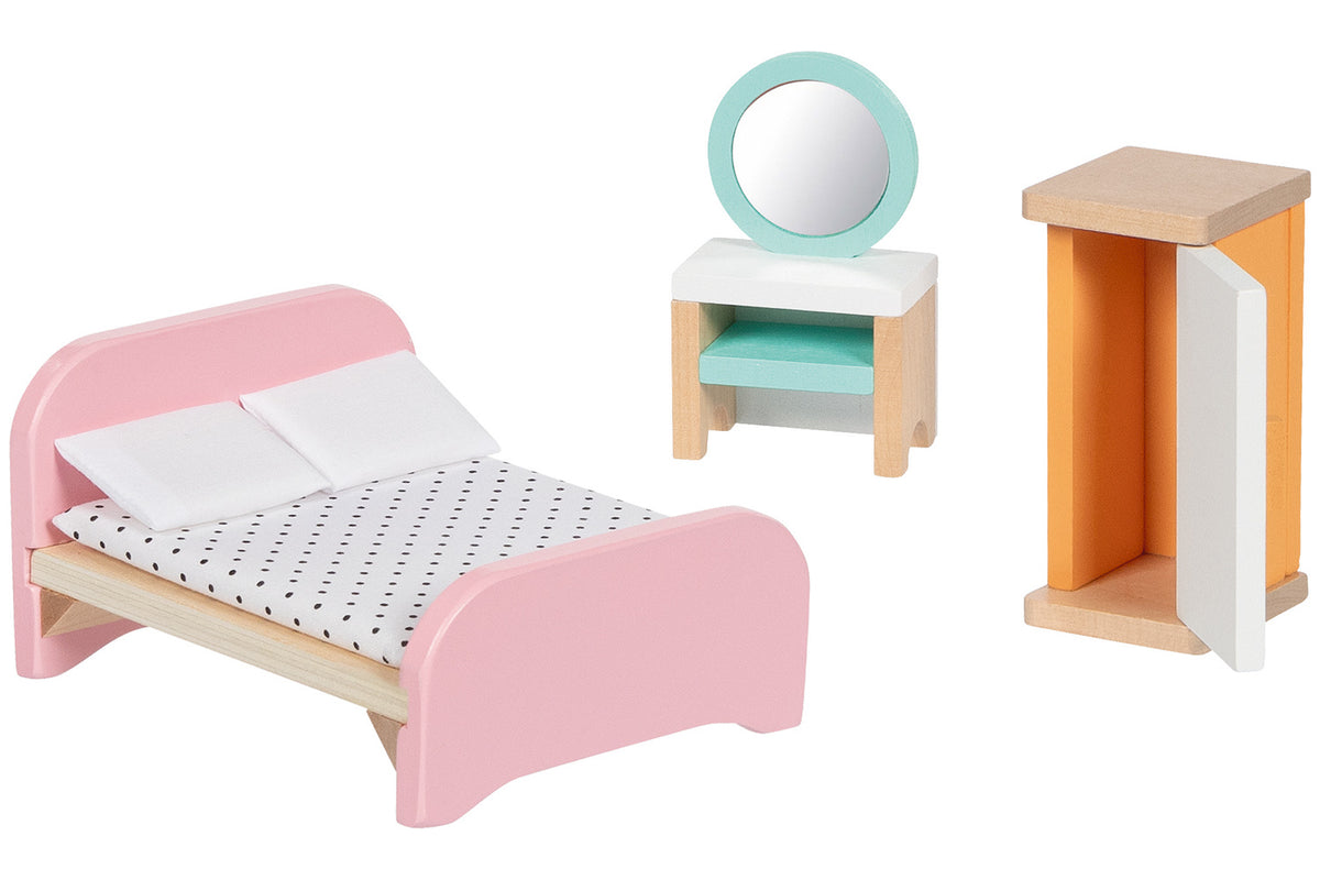 goki Schlafzimmer Puppenmöbelserie Copenhagen