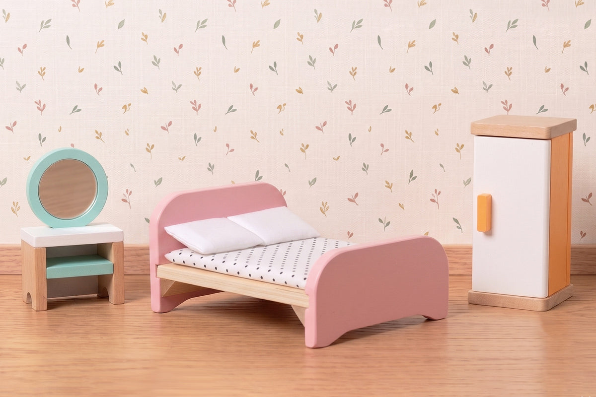 goki Schlafzimmer Puppenmöbelserie Copenhagen