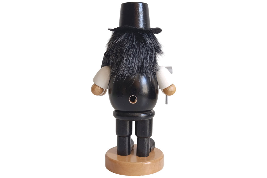 Sigro Räuchermann Dachdecker schwarz 19 cm hoch
