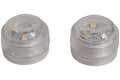 Sigro LED Tauch-Teelicht  2er Set mit 3 LEDs