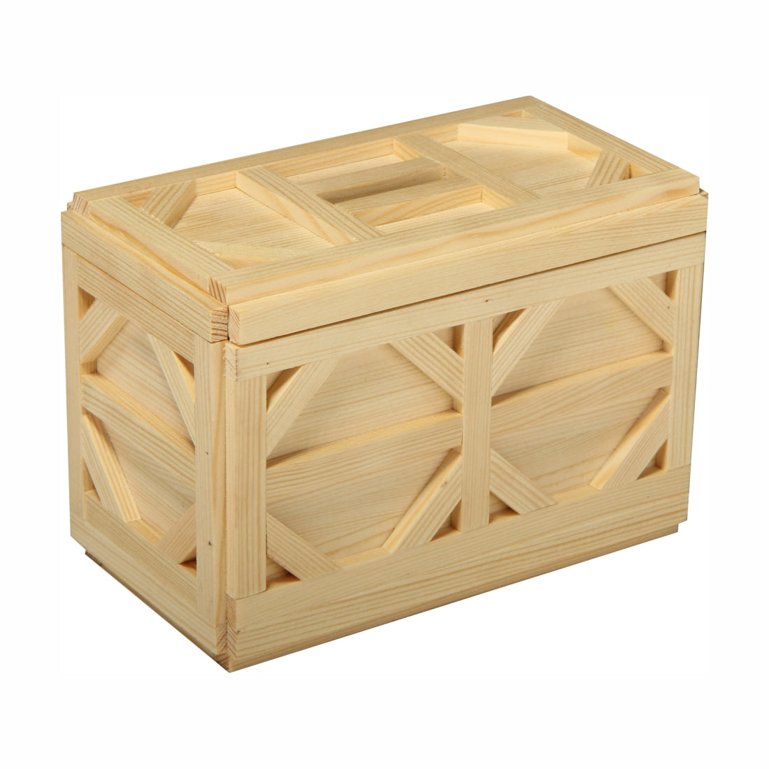 Walachia W56 Creative Kit "Schatztruhe" Modellbaukasten 16x9x11 cm Holz