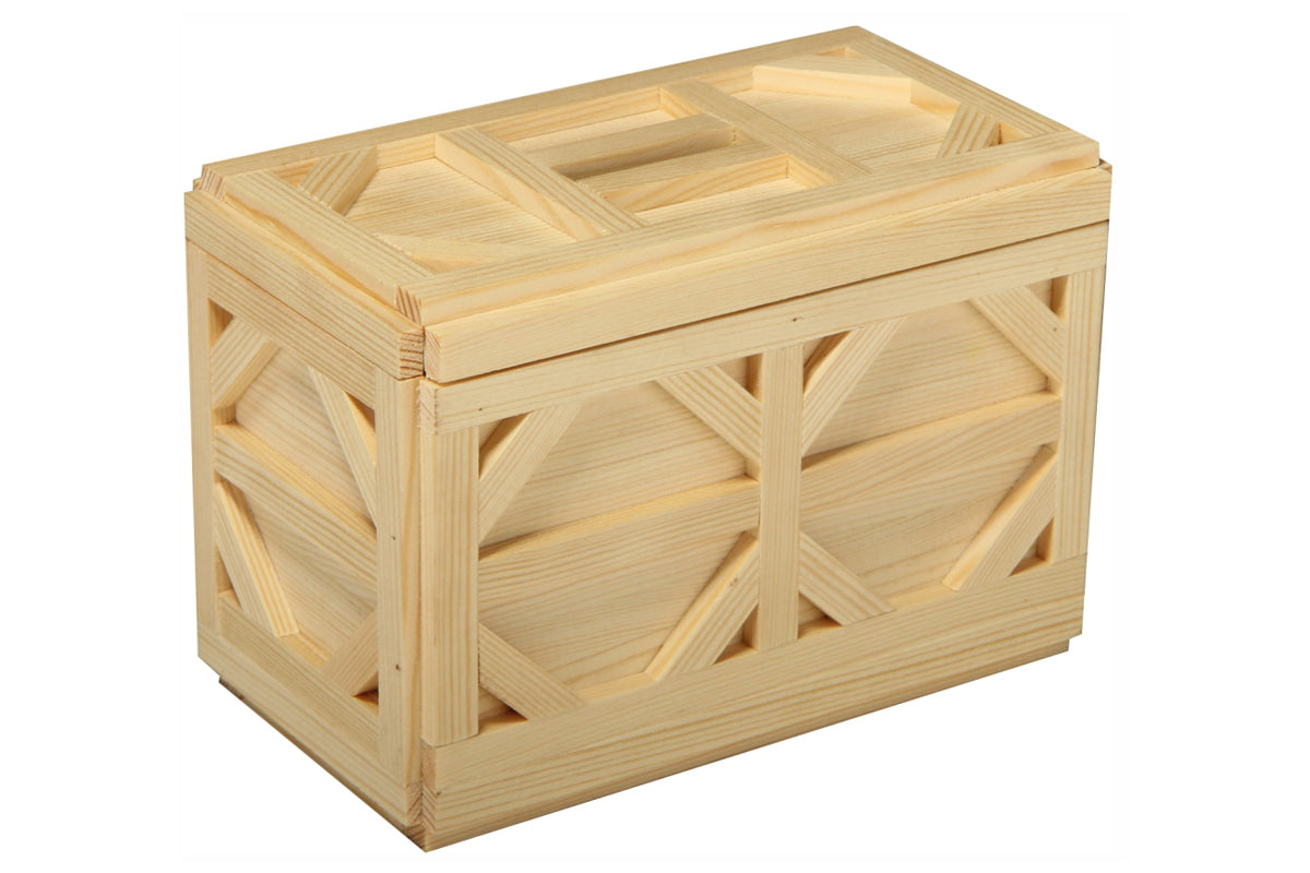 Walachia Holzbaukasten Creative Kit Schatztruhe