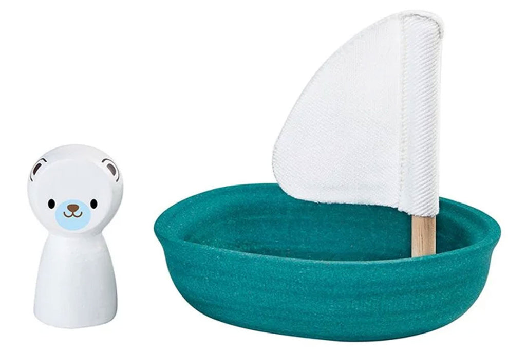 PlanToys Segelboot Eisbär
