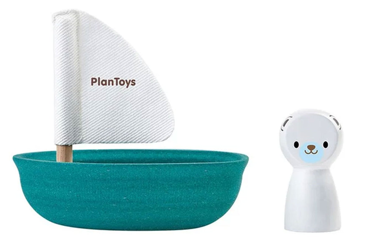 PlanToys Segelboot Eisbär
