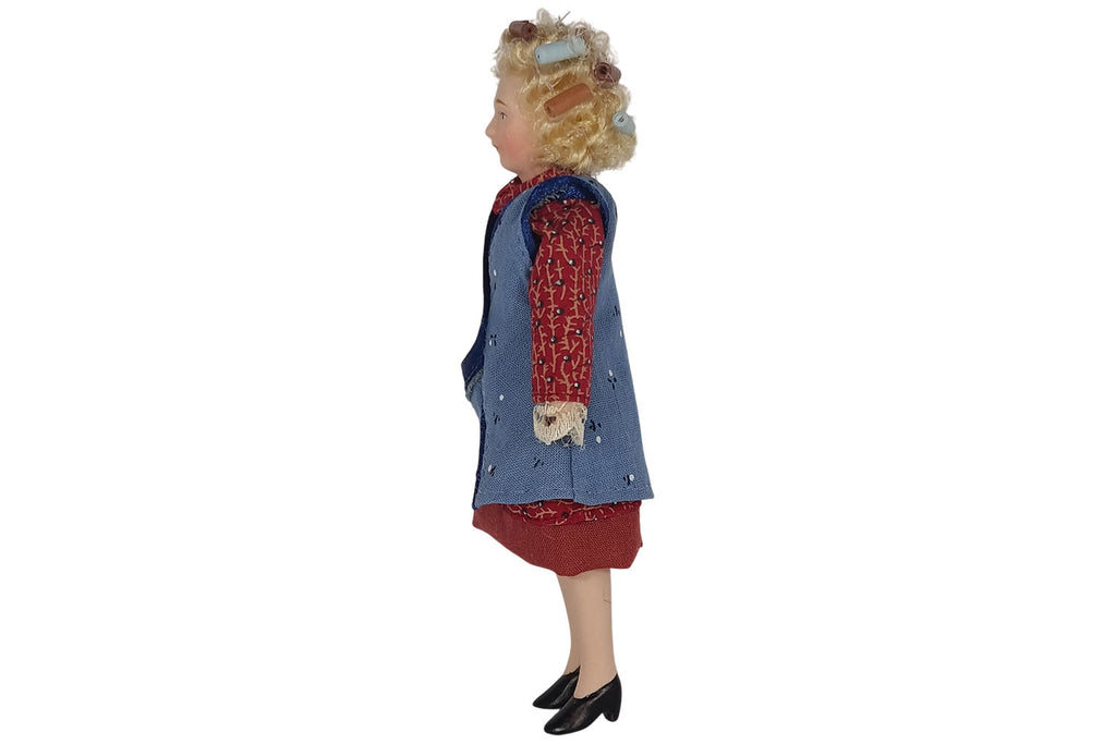 Dolls House Miniatur Puppe Grandma Enid ca. 13 cm hoch