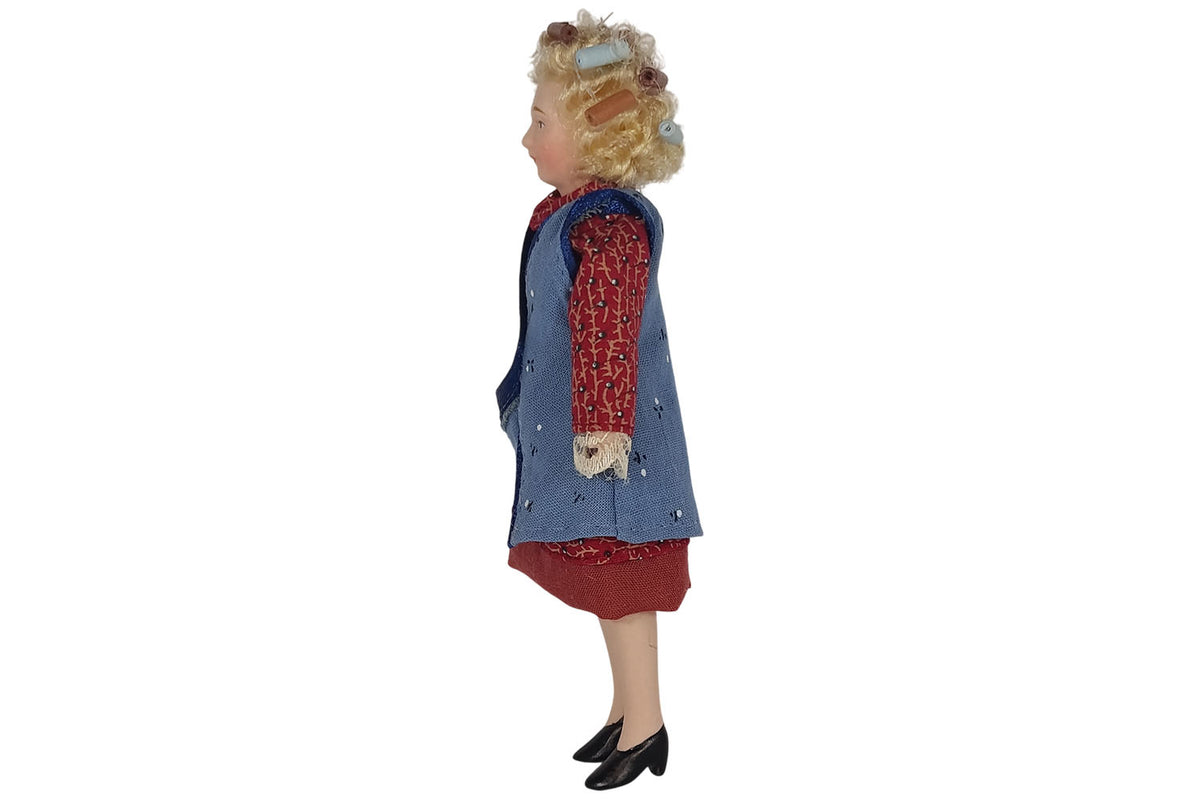 Dolls House Miniatur Puppe Grandma Enid ca. 13 cm hoch