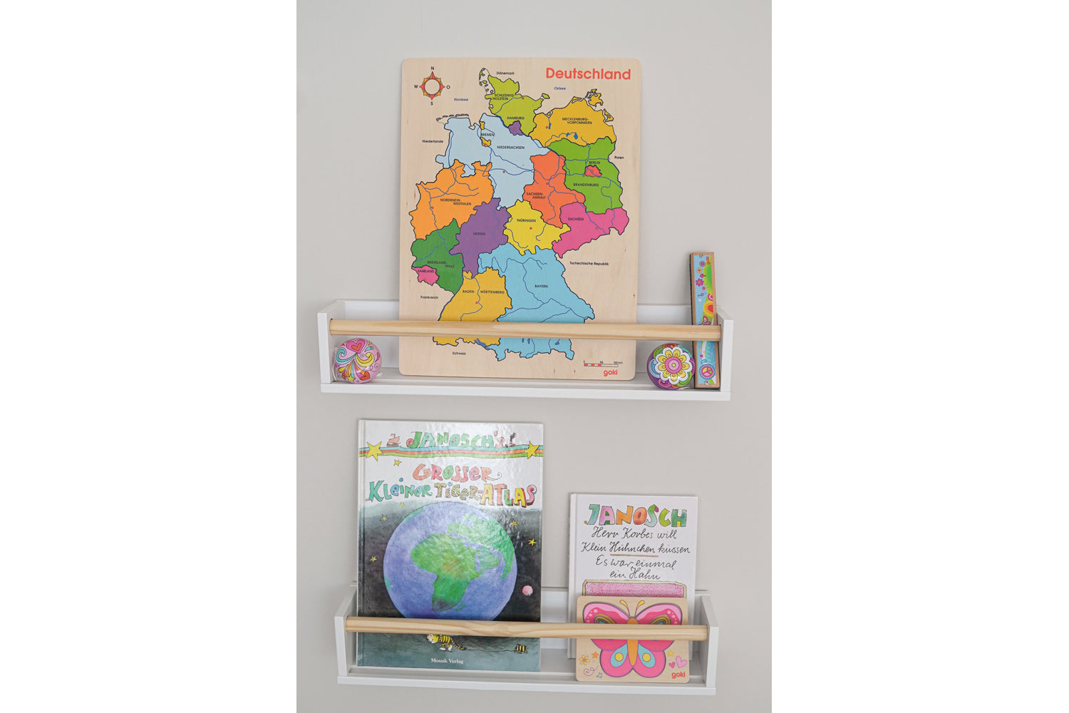 goki Einlegepuzzle Deutschland II