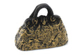 Dolls House Miniatur Handtasche schwarz/golden