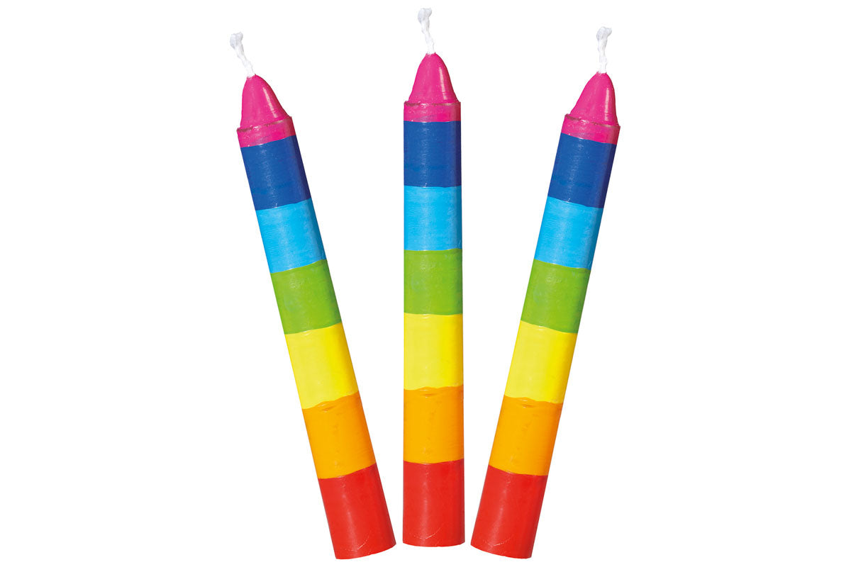 goki Geburtstagskerzen 10 Stück bunt