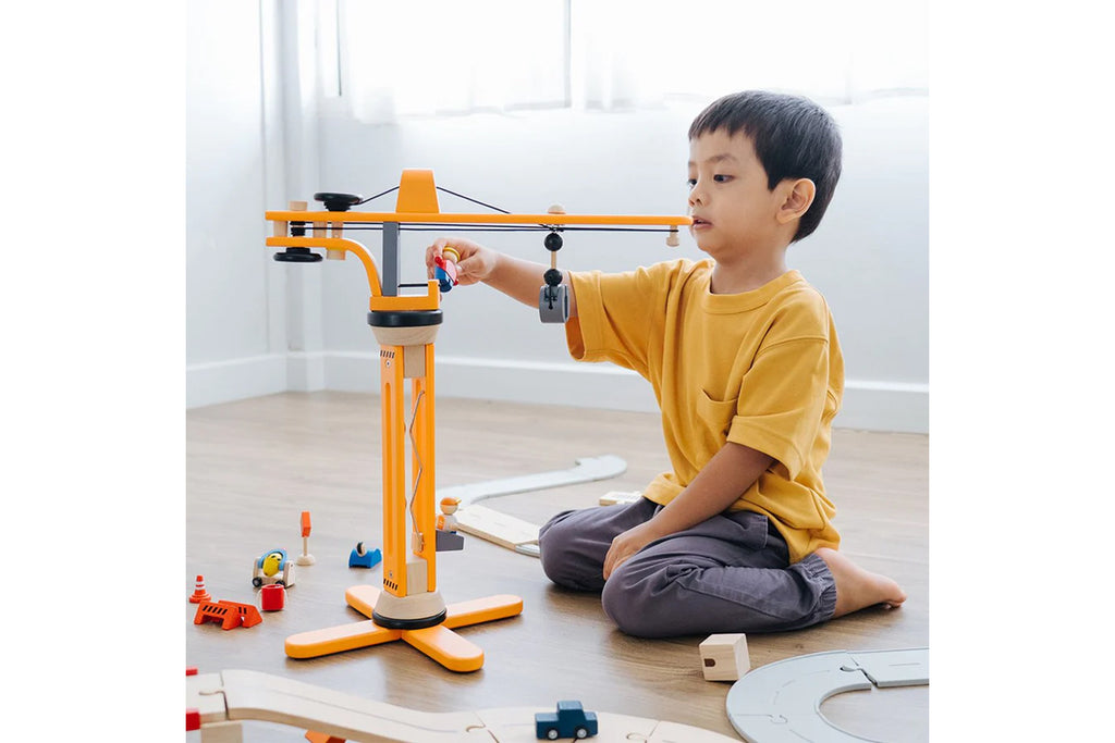PlanToys Kran-Set