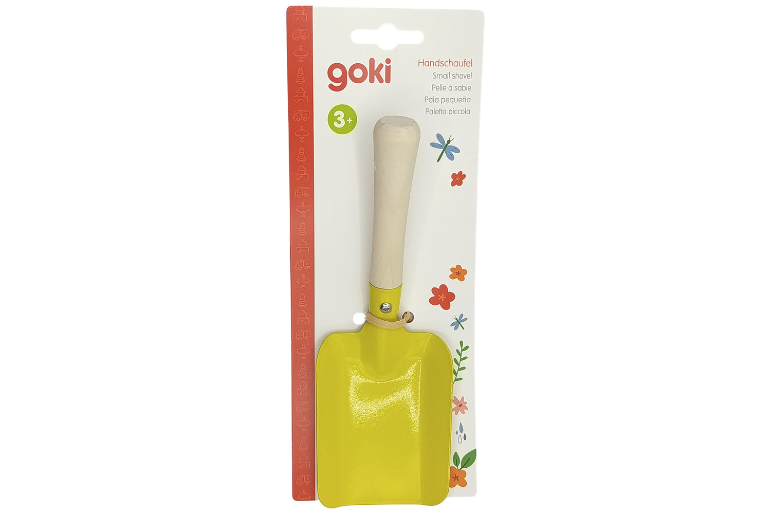 goki Handschaufel für Kinder gelb