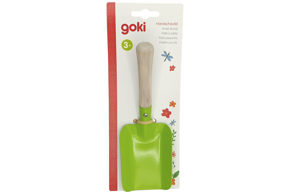 goki Handschaufel für Kinder grün