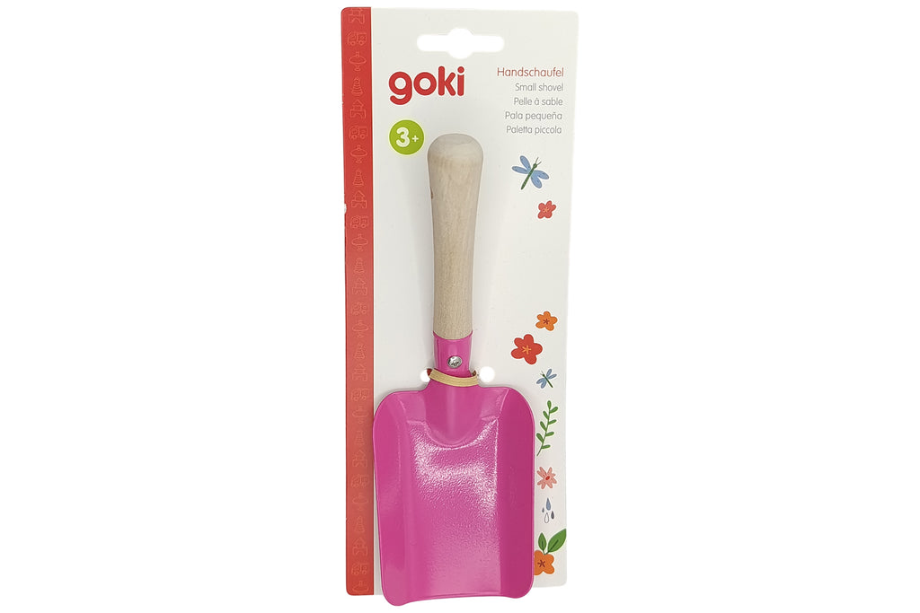 goki Handschaufel für Kinder rosa