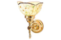 Dolls House Miniatur Wandlampe mit Dekor