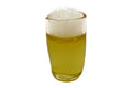 Dolls House Miniatur Glas Bier schäumend