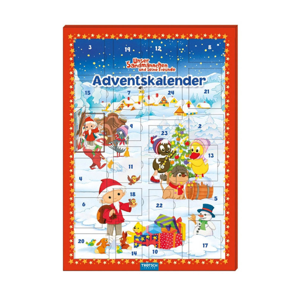 Trötsch Adventskalender Sandmann magnetisch