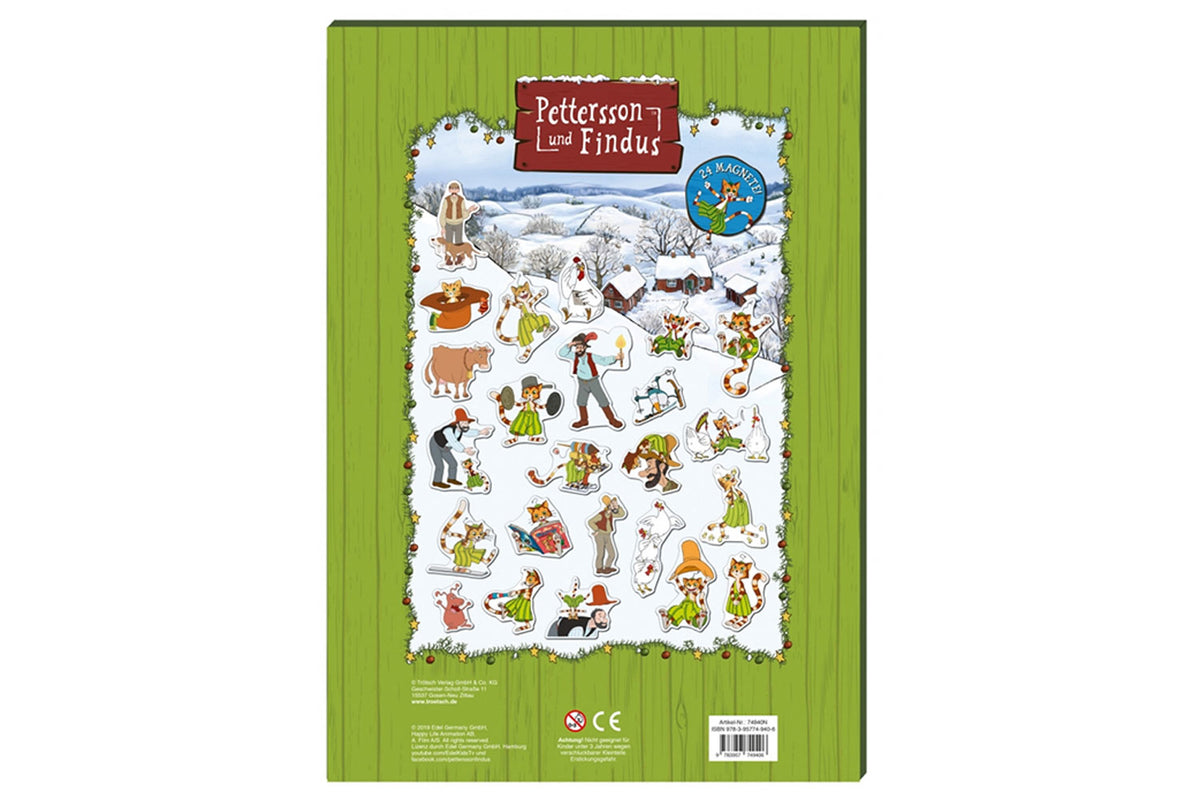 Trötsch Magnet Adventskalender Petterson und Findus