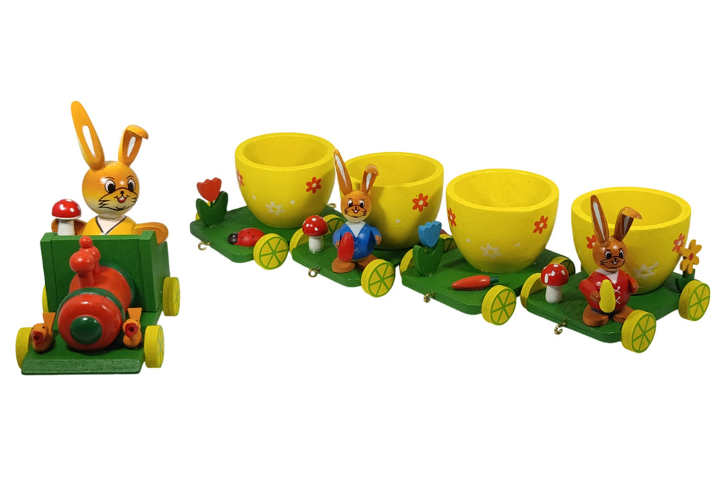 Schulte Osterzug mit Kugelhasen Osterdekoration