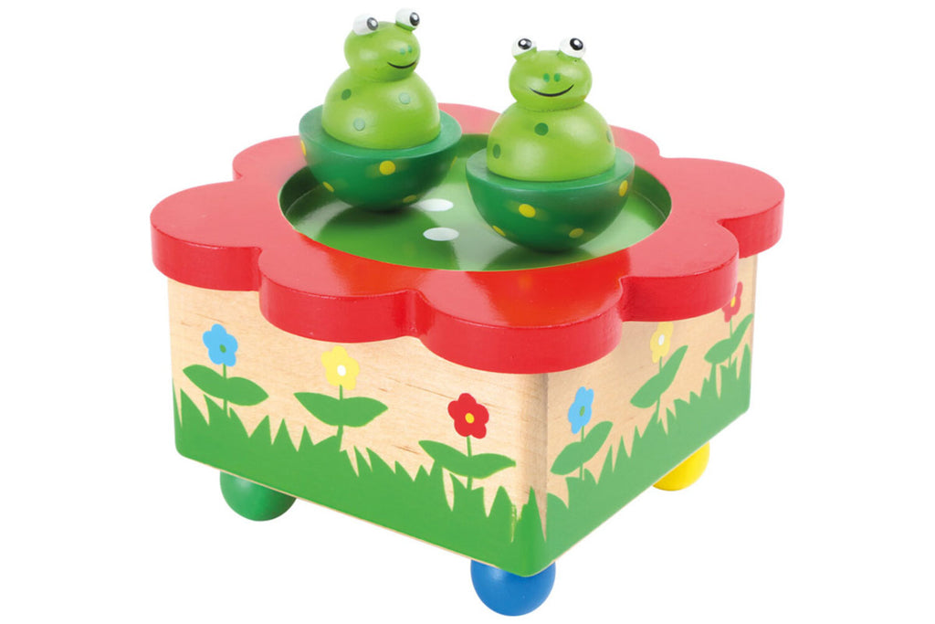 small foot Spieluhr Froschteich