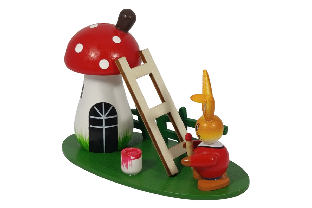 Schulte Kugelhase mit Leiter Osterdekoration