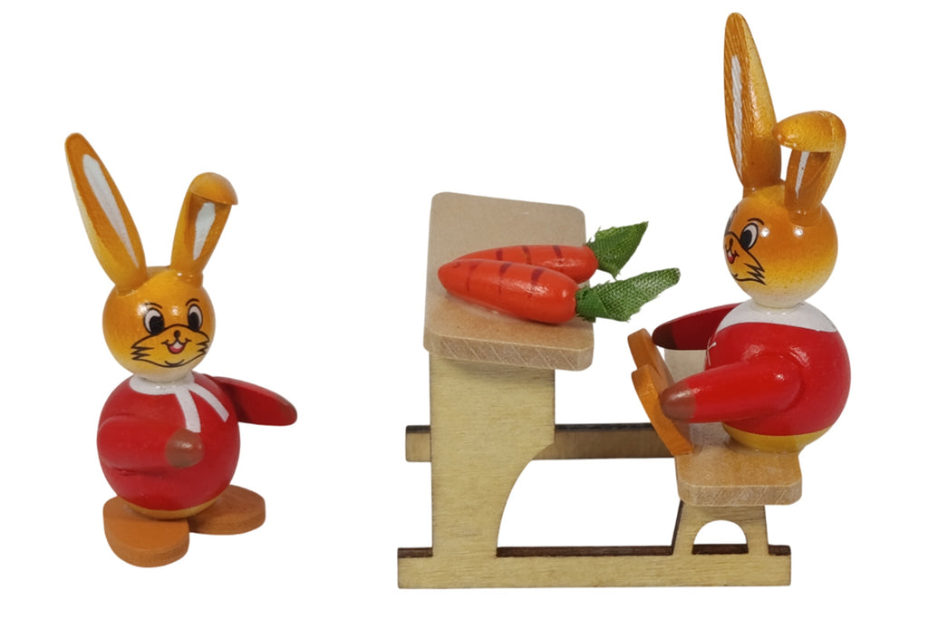 Schulte Hasenschule Kugelhasen Osterdekoration