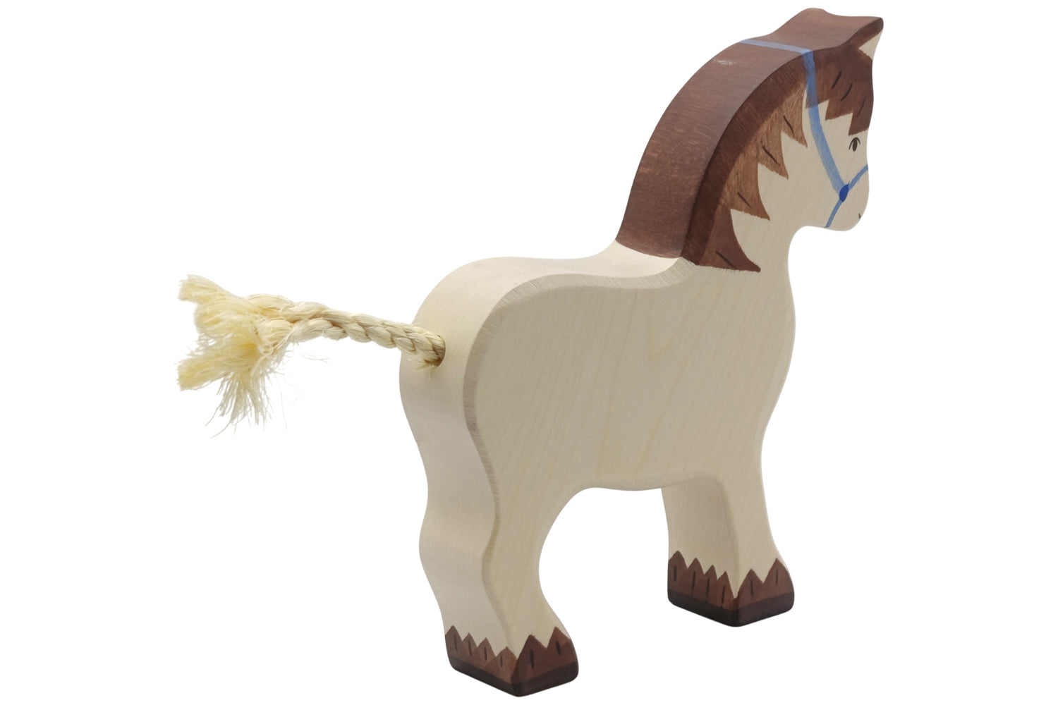 Holztiger Ackergaul Zugpferd