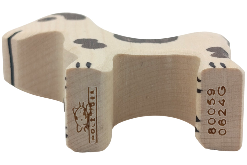 Holztiger Hofhund klein braun gefleckt