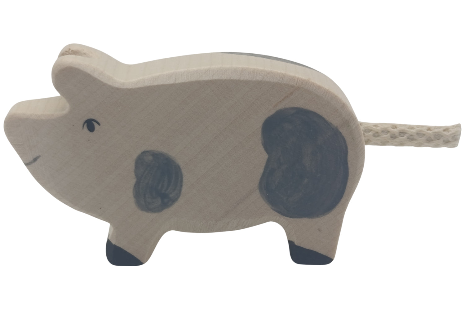 Holztiger Ferkel gefleckt