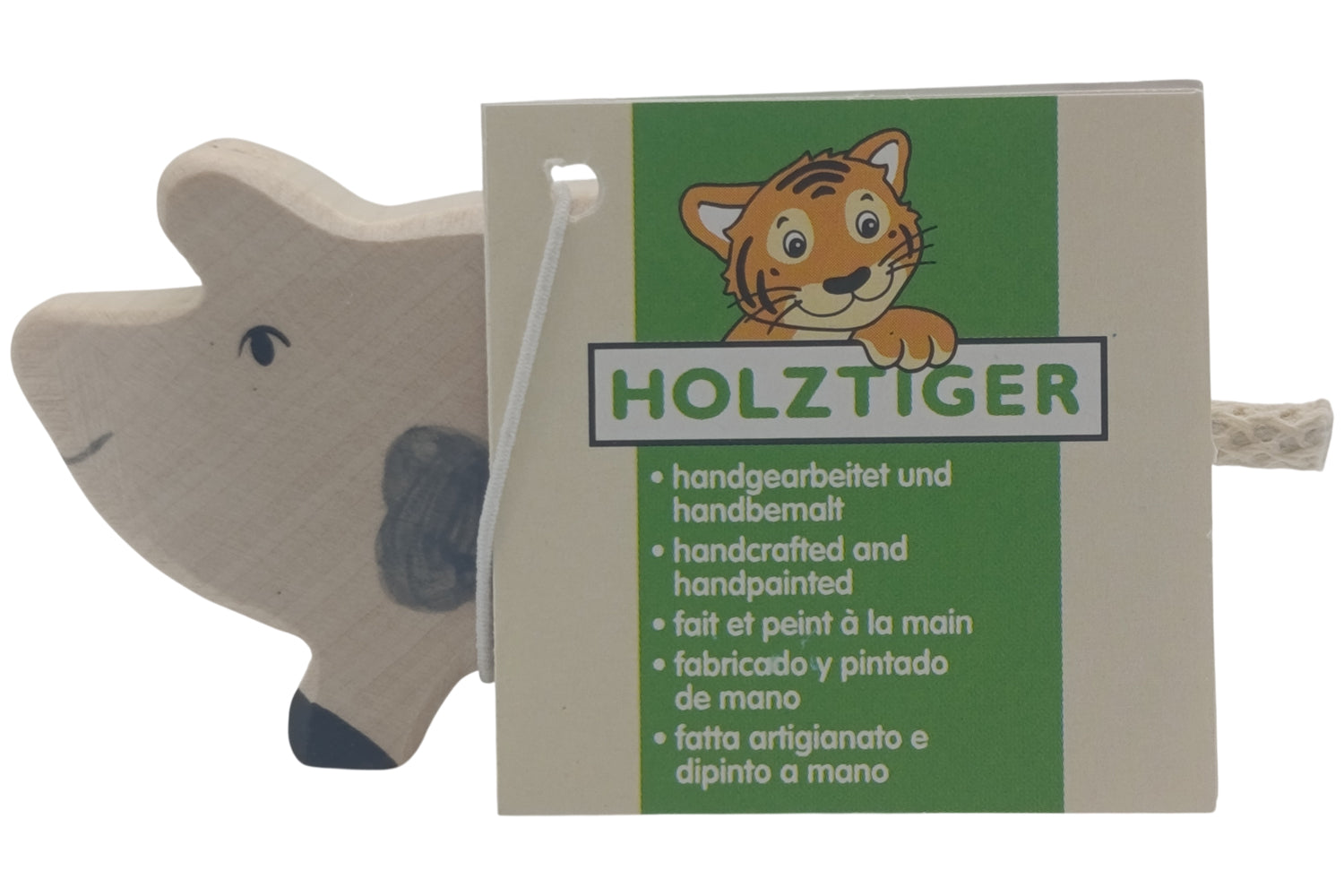 Holztiger Ferkel gefleckt