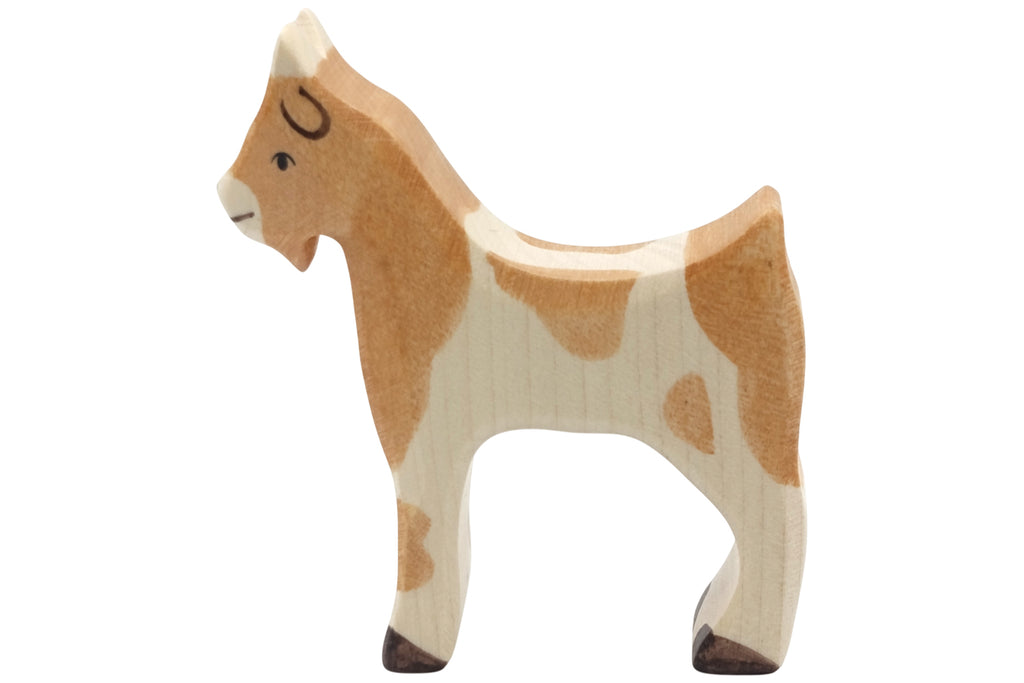 Holztiger Ziege