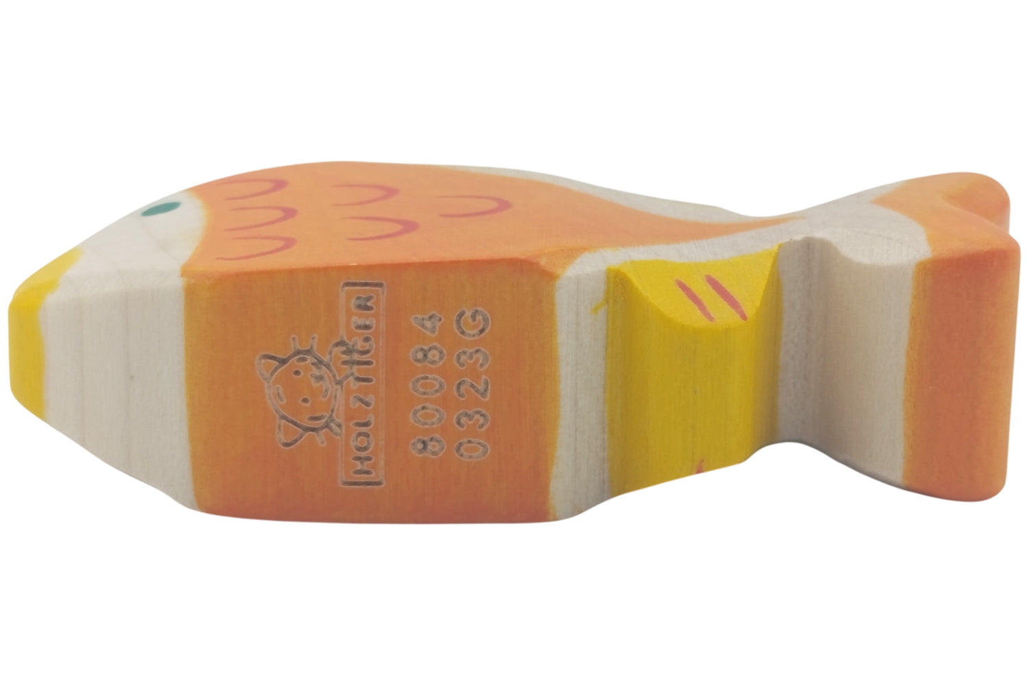 Holztiger Goldfisch