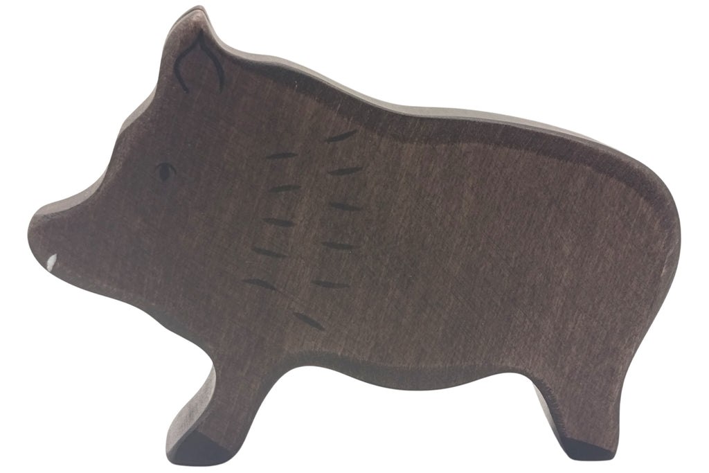Holztiger Wildschwein Eber