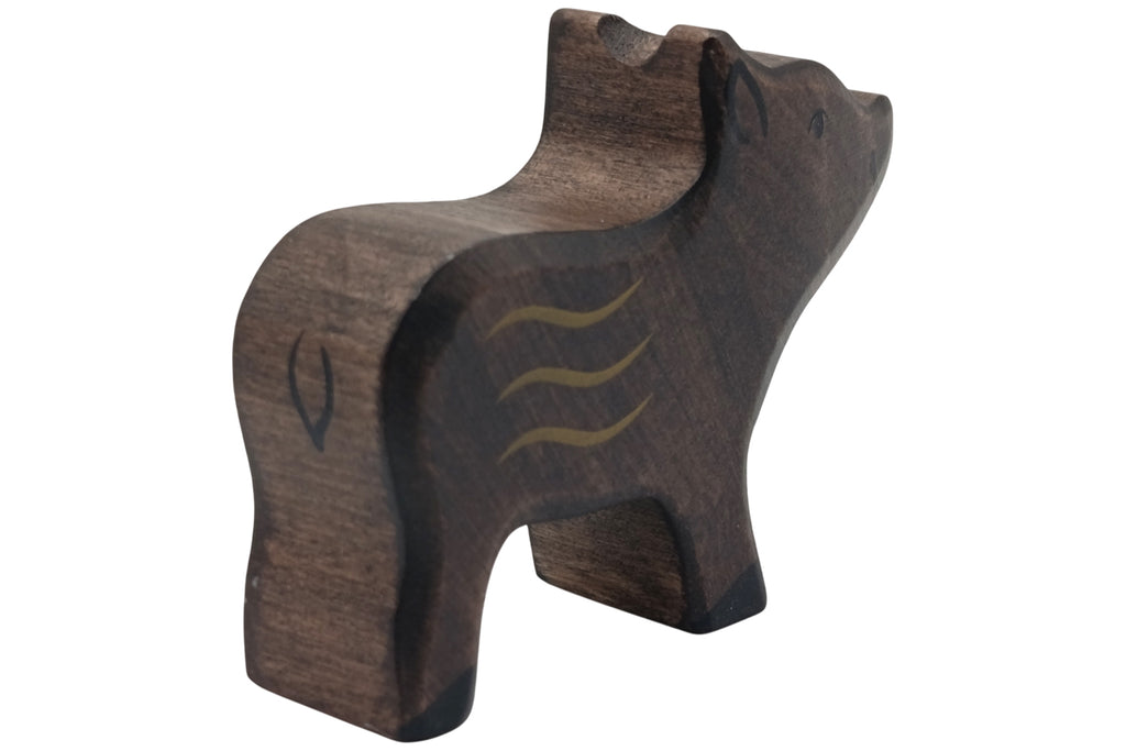 Holztiger Frischling braun