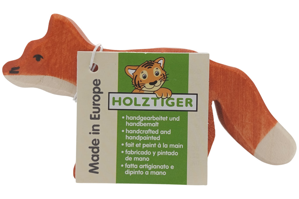 Holztiger Fuchs klein