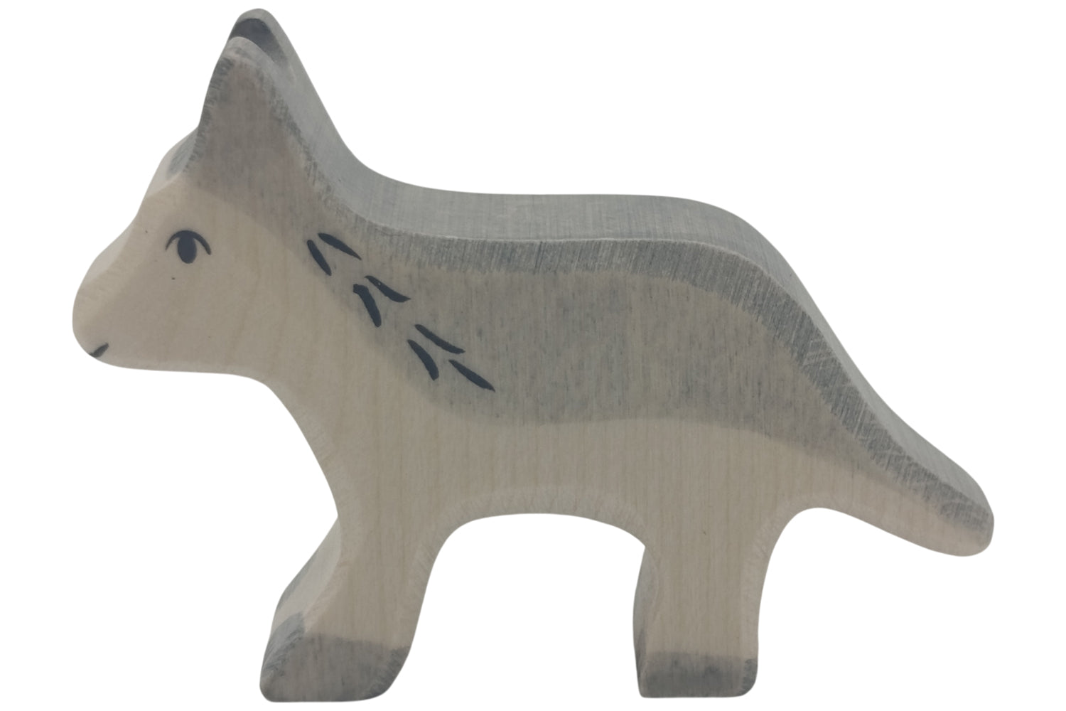 Holztiger Wolf klein
